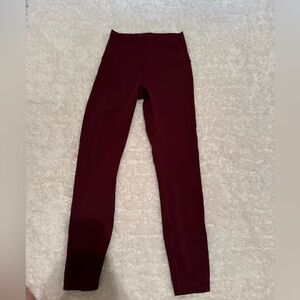 Lululemon wunder train high rise leggings 25”